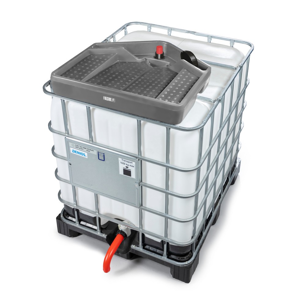 Número de imagen del producto 5: Embudo para IBC, alto H x An x F 175 x 790 x 730 mm, volumen 15 litros