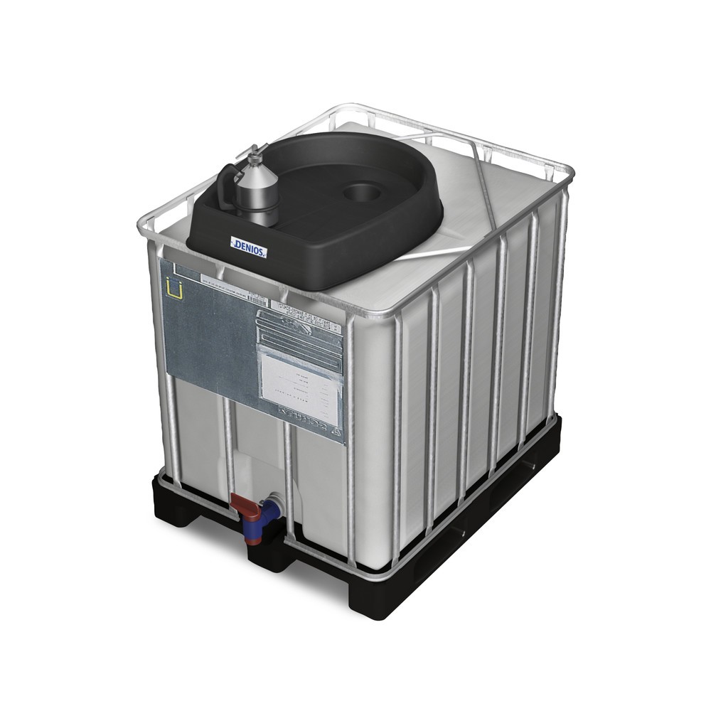 Número de imagen del producto 3: Embudo para IBC, alto H x An x F 200 x 690 x 820 mm, volumen 30 litros
