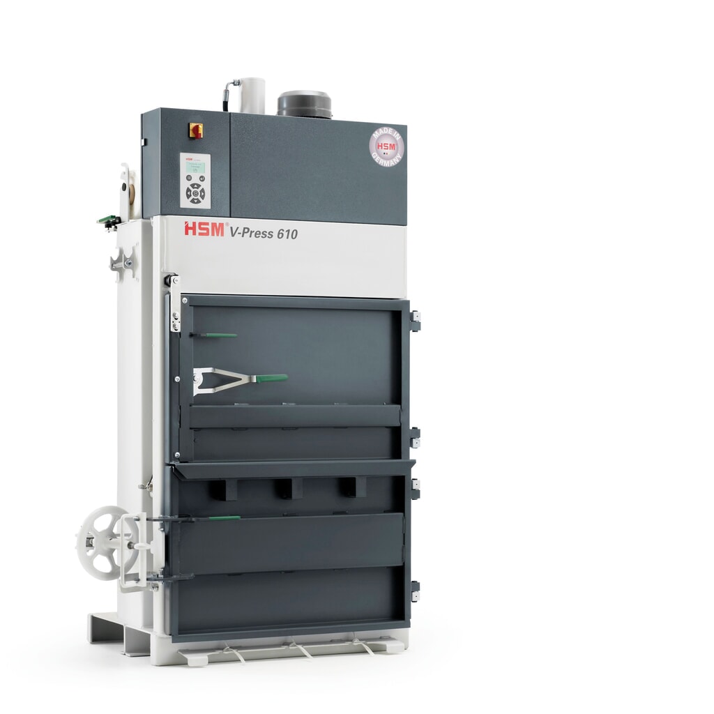 Empacadora automática HSM V-Press 610 Imagen del producto: Empacadora automática HSM V-Press 610