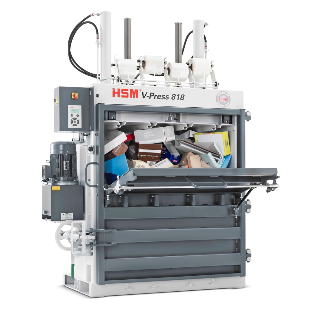 Empacadora automática HSM V-Press 818 plus Número de imagen del producto 2: Empacadora automática HSM V-Press 818 plus