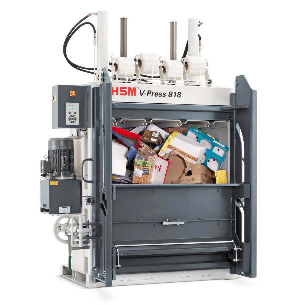 Empacadora automática HSM V-Press 818 plus pro Número de imagen del producto 2: Empacadora automática HSM V-Press 818 plus pro