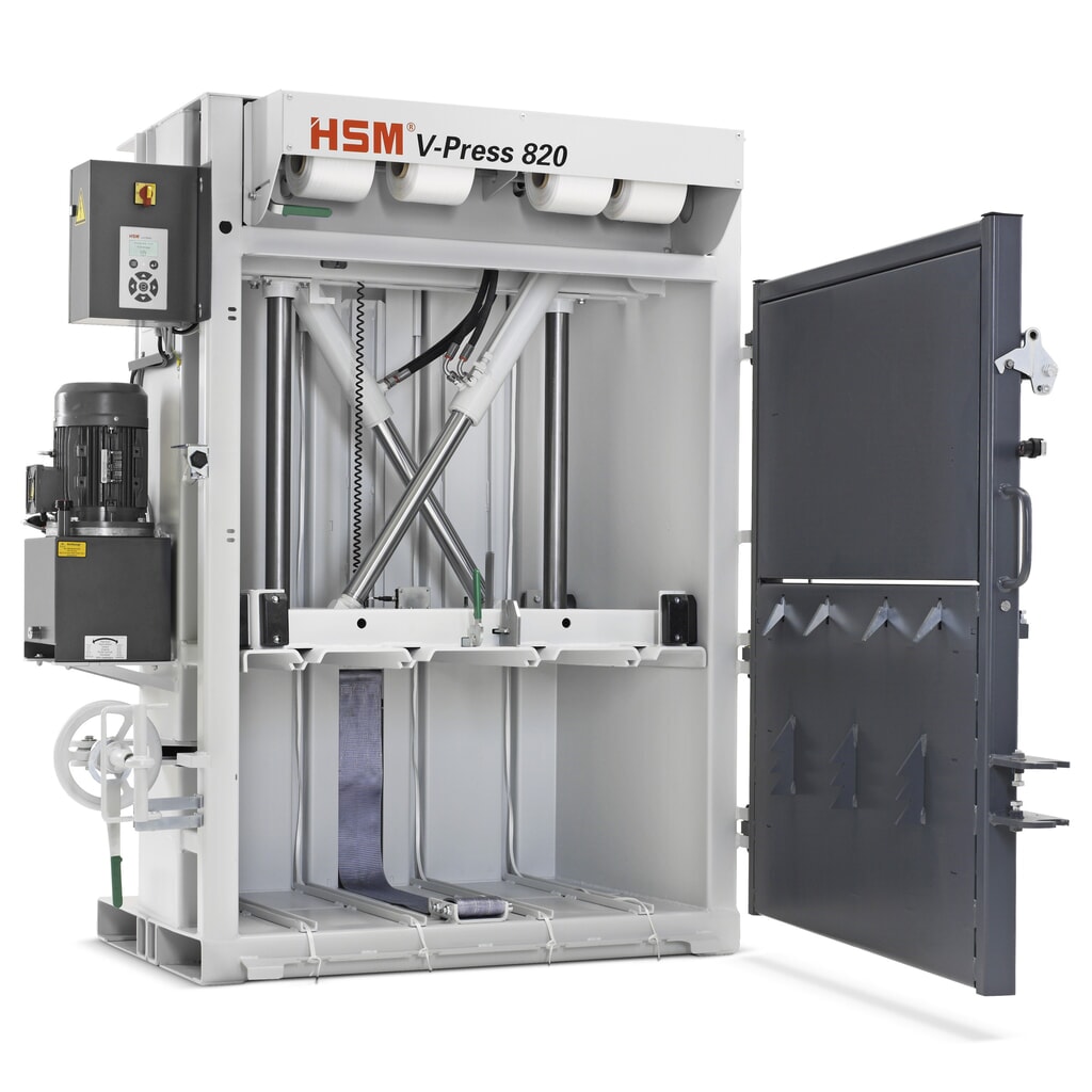 Empacadora automática HSM V-Press 820 plus Número de imagen del producto 3: Empacadora automática HSM V-Press 820 plus