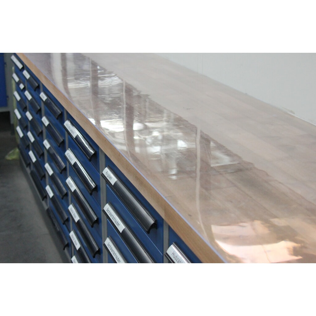 Encimera protectora para banco de trabajo, de 3 mm, LxA 750 x 700 mm Imagen del producto: Encimera protectora para banco de trabajo, de 3 mm, LxA 750 x 700 mm