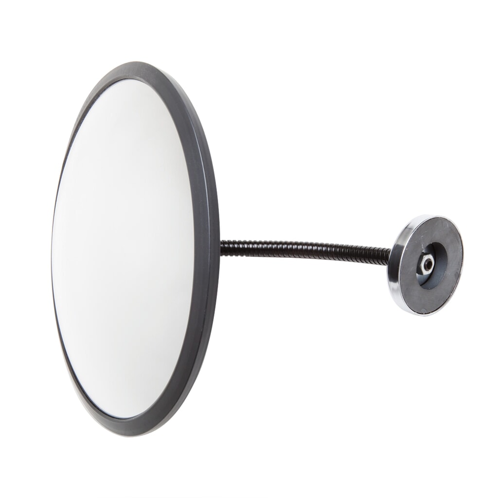 espejo gran angular Detective, soporte magnético, Ø 300 mm Número de imagen del producto 2: espejo gran angular Detective, soporte magnético, Ø 300 mm