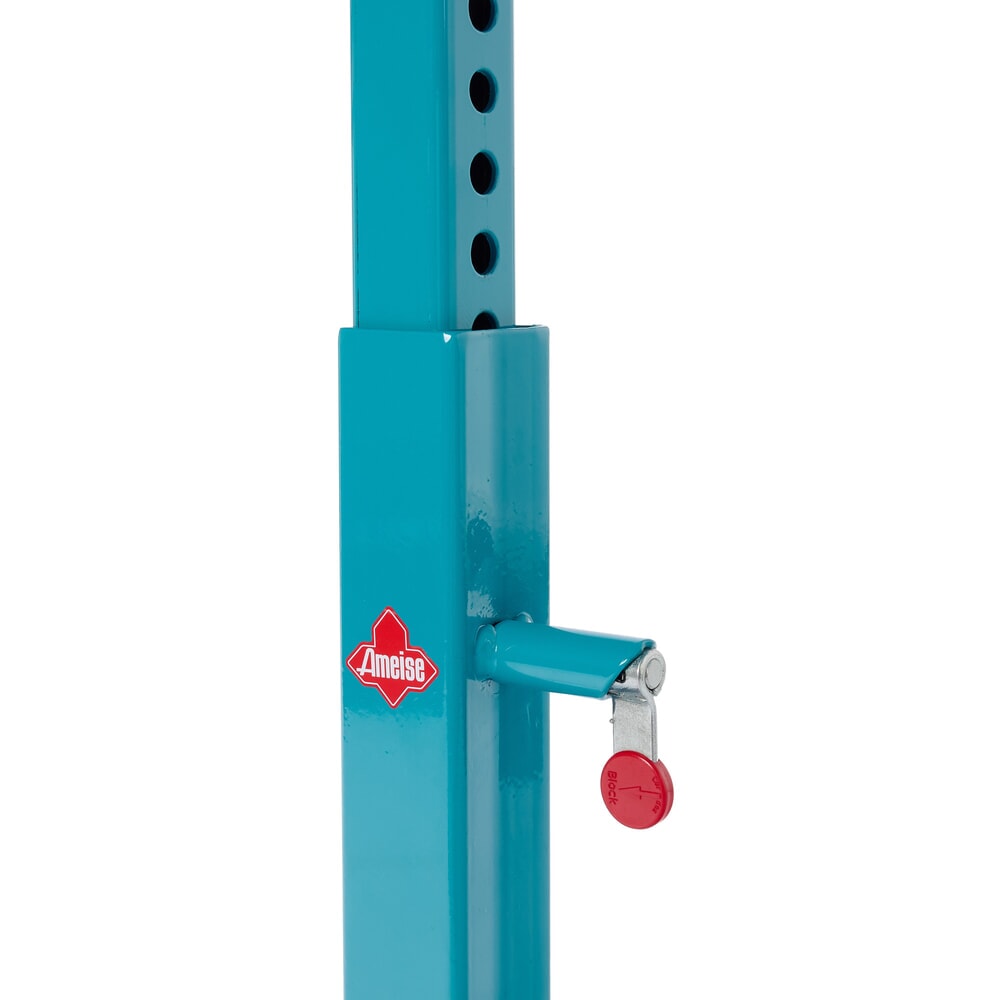 Número de imagen del producto 3: Mesa de trabajo Ameise®, de elevación manual y con ruedas, altura 505-780 mm