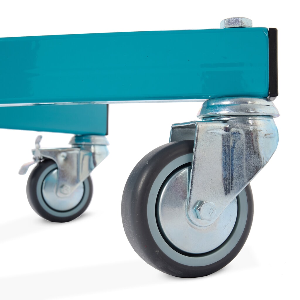 Mesa de trabajo Ameise®, de elevación manual y con ruedas, altura 505-780 mm Número de imagen del producto 6: Mesa de trabajo Ameise®, de elevación manual y con ruedas, altura 505-780 mm
