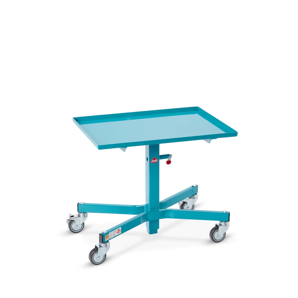 Mesa de trabajo Ameise®, de elevación manual y con ruedas, altura 505-780 mm Número de imagen del producto 8: Mesa de trabajo Ameise®, de elevación manual y con ruedas, altura 505-780 mm
