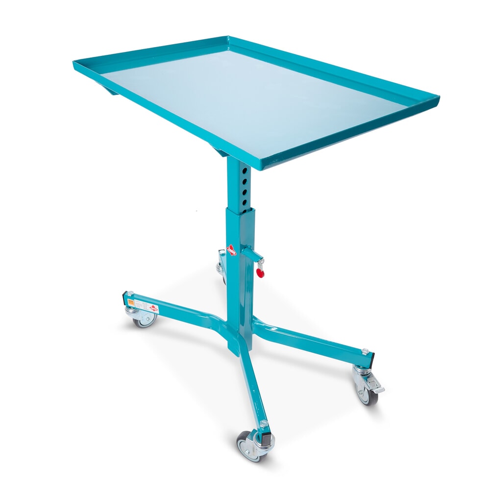 Número de imagen del producto 9: Mesa de trabajo Ameise®, de elevación manual y con ruedas, altura 505-780 mm