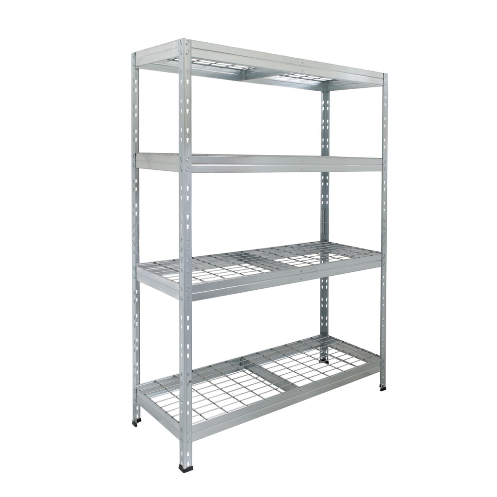 Imagen del producto: Estante ancho exterior con estantes de rejilla, H x An x F 1800 x 1200 x 450 mm