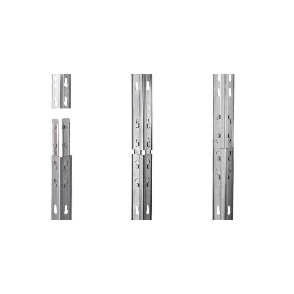 Número de imagen del producto 3: Estante ancho exterior con estantes de rejilla, H x An x F 1800 x 1200 x 450 mm