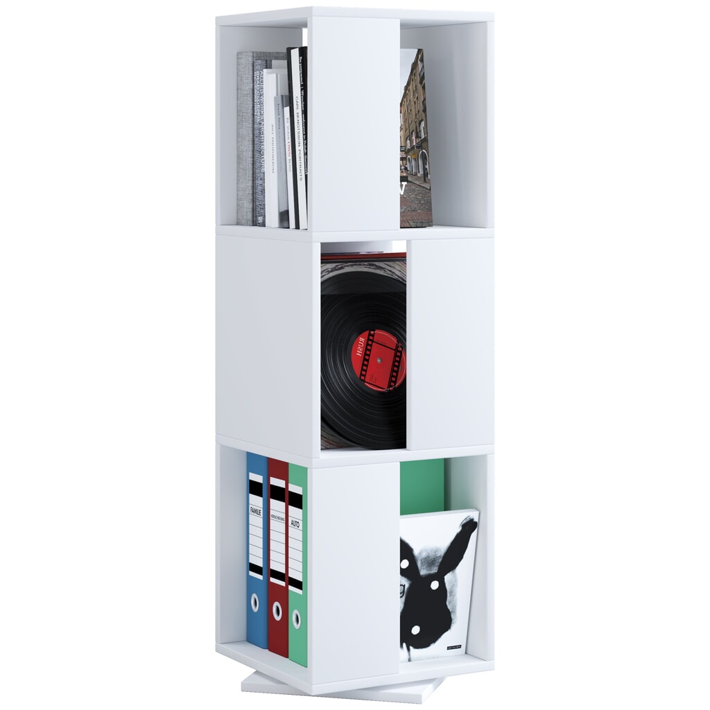 Estantería giratoria VCM Stifta XL, blanco Imagen del producto: Estantería giratoria VCM Stifta XL, blanco