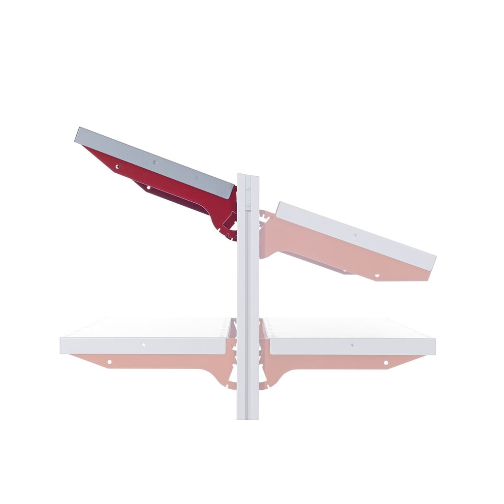 Número de imagen del producto 3: Estante inferior para mesas de embalaje SYSTEM FLEX de Rocholz, AxF 800 x 400 mm