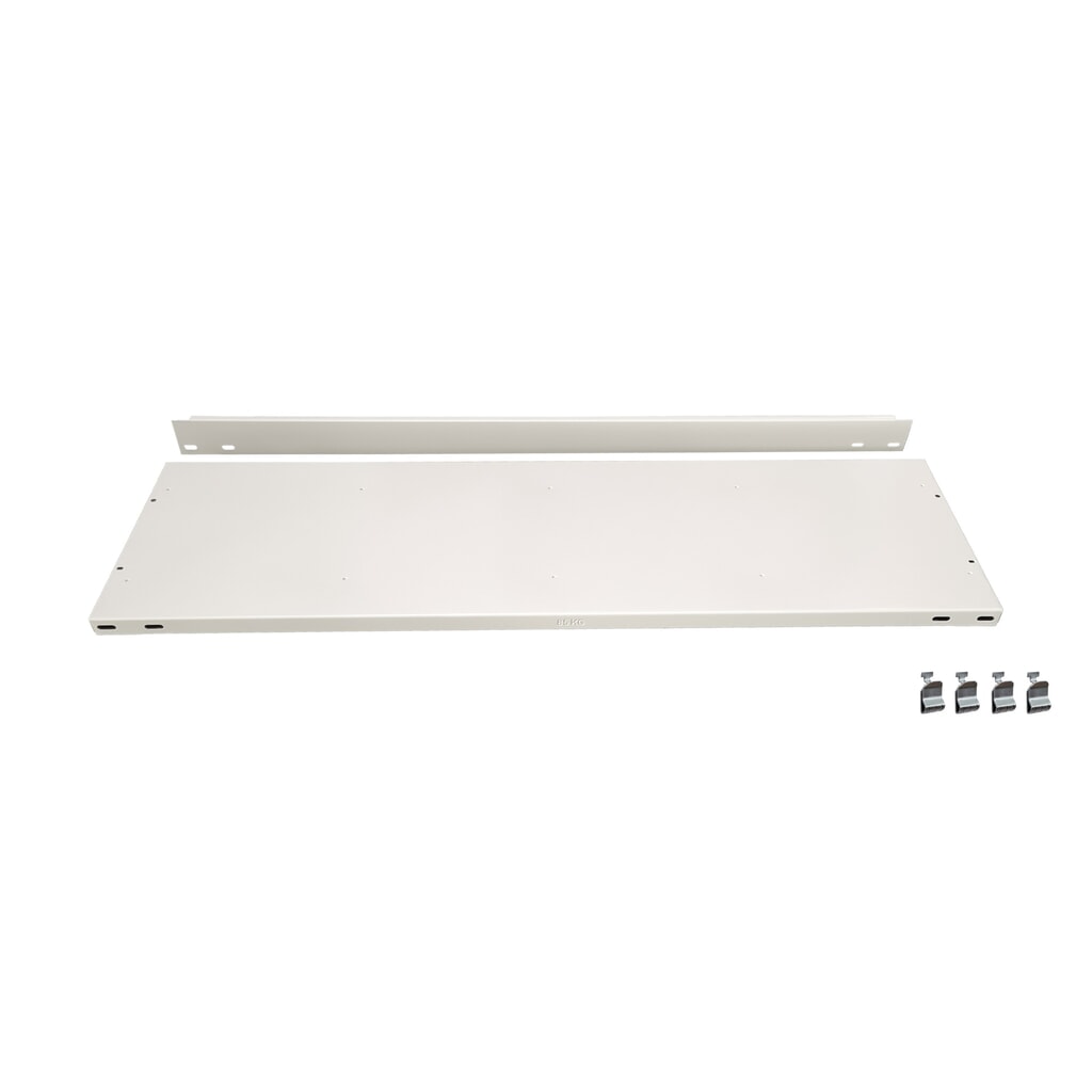 estante intermedio adicional para estantería para archivo SCHULTE en negro, con topes, ancho x 750 x 300 mm Imagen del producto: estante intermedio adicional para estantería para archivo SCHULTE en negro, con topes, ancho x 750 x 300 mm