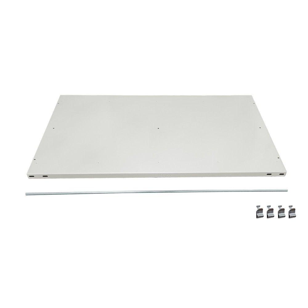 Imagen del producto: estante intermedio adicional estantería para archivo SCHULTE en negro, con topes, An x F dad 750 x 600 mm