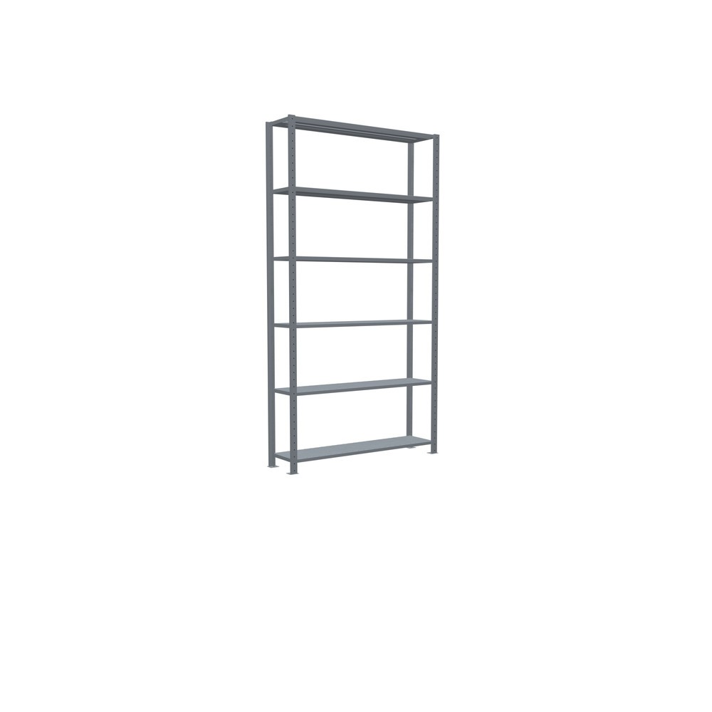 Número de imagen del producto 5: Estantería de cargas pequeñas SCHULTE galvanizada, carga por estante 150 kg, HxAxF 2.500 x 1.360 x 336 mm