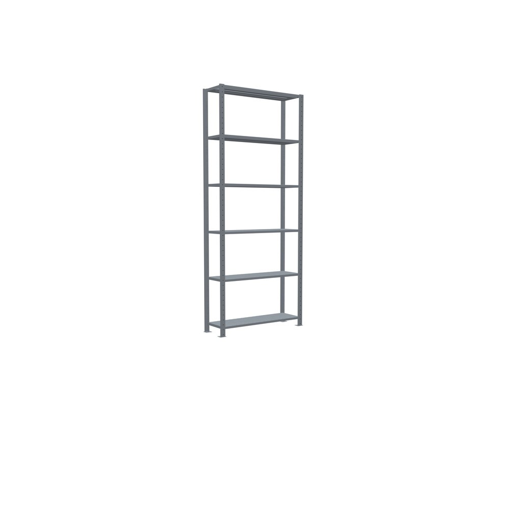 Número de imagen del producto 5: Estantería de cargas pequeñas SCHULTE galvanizada, carga por estante 150 kg, HxAxF 2.500 x 1.060 x 336 mm
