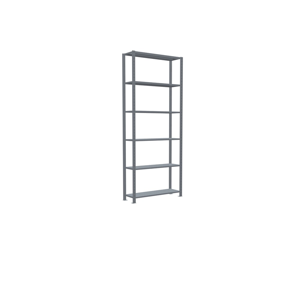 Número de imagen del producto 5: Estantería de cargas pequeñas SCHULTE galvanizada, carga por estante 150 kg, HxAxF 2.500 x 1.060 x 336 mm