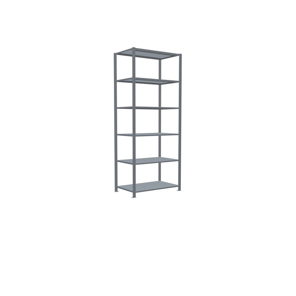Número de imagen del producto 2: Estantería de cargas pequeñas SCHULTE galvanizada, carga por estante 150 kg, HxAxF 2.500 x 1.060 x 636 mm