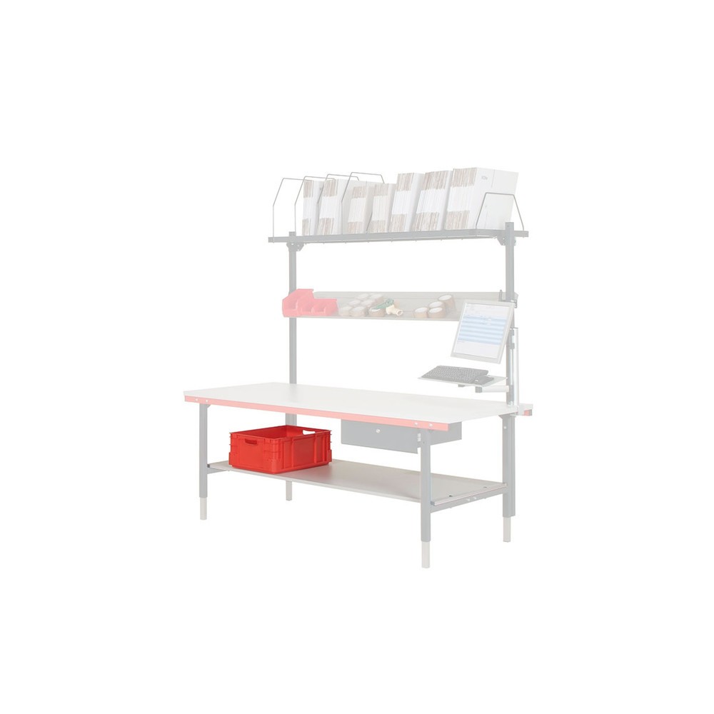 Número de imagen del producto 2: Estante intermedio para sistema de mesa de embalaje Rocholz, anchura 1.720 mm