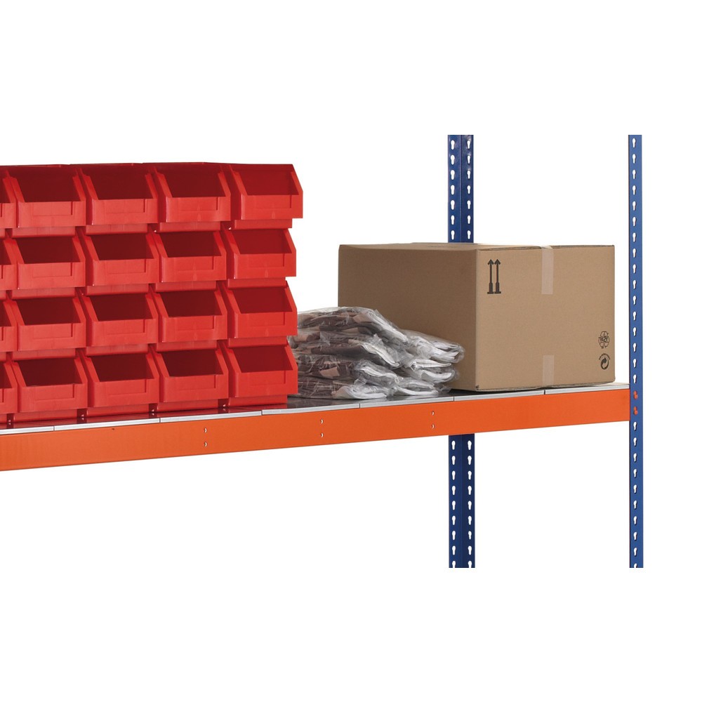 Número de imagen del producto 2: Estantería ancha SCHULTE, con baldas de paneles de acero, módulo inicial, 1.981 x 1.536 x 469 mm (alto x ancho x fondo)
