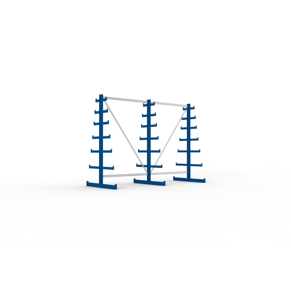 Número de imagen del producto 1: Estantería cantilever META, bilateral, c.c. 150 kg, 3 escalas