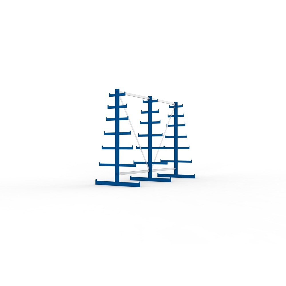 Número de imagen del producto 4: Estantería cantilever META, bilateral, c.c. 150 kg, 3 escalas