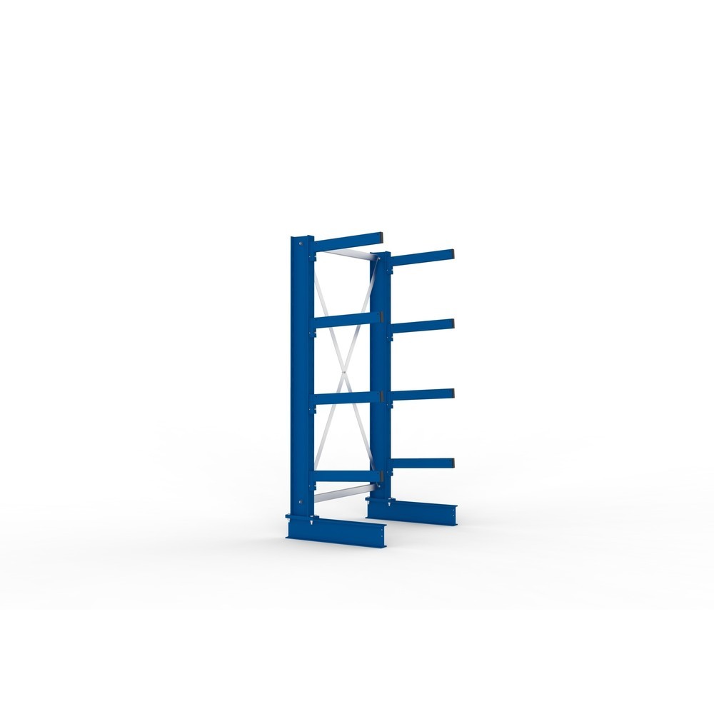 Número de imagen del producto 2: Estantería cantilever META, módulo inicial, unilateral, c.c. 430 kg, altura 2.000 mm, carga por módulo 2.340 kg