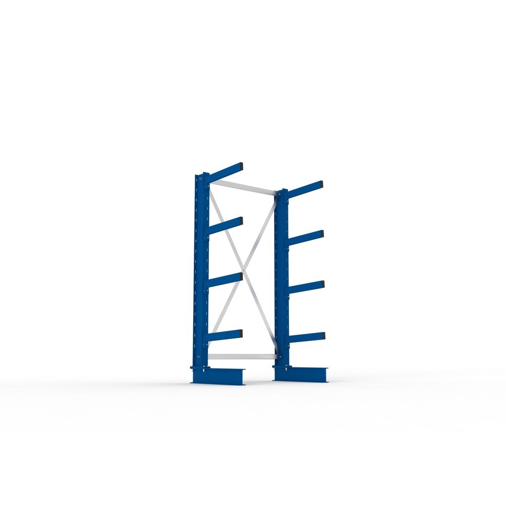 Número de imagen del producto 3: Estantería cantilever META, módulo inicial, unilateral, c.c. 430 kg, altura 2.000 mm, carga por módulo 2.340 kg