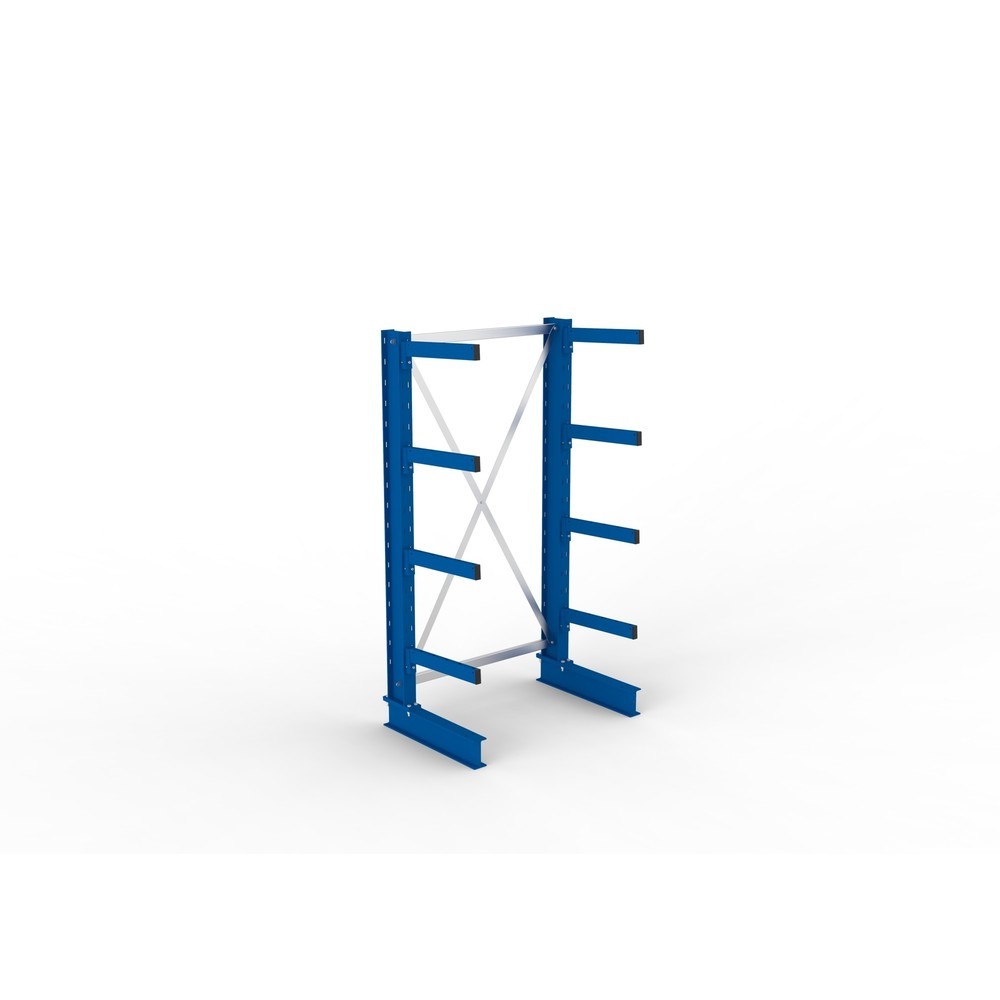 Número de imagen del producto 4: Estantería cantilever META, módulo inicial, unilateral, c.c. 430 kg, altura 2.000 mm, carga por módulo 2.340 kg