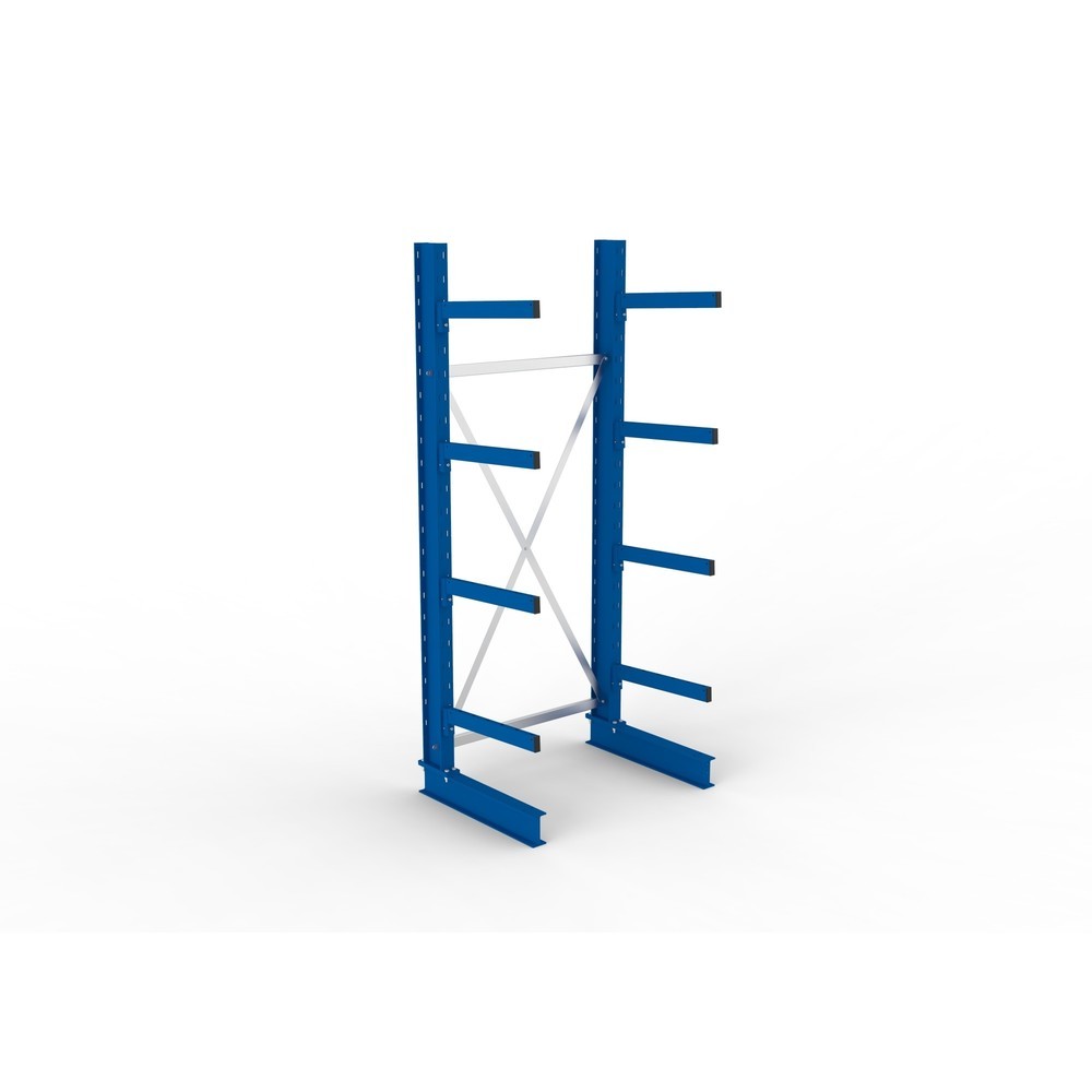 Número de imagen del producto 2: Estantería cantilever META, módulo inicial, unilateral, c.c. 355 kg, altura 2.500 mm, carga por módulo 1.900 kg