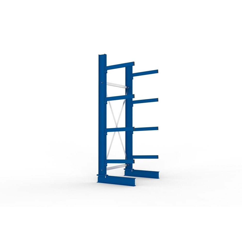 Número de imagen del producto 4: Estantería cantilever META, módulo inicial, unilateral, c.c. 355 kg, altura 2.500 mm, carga por módulo 1.900 kg