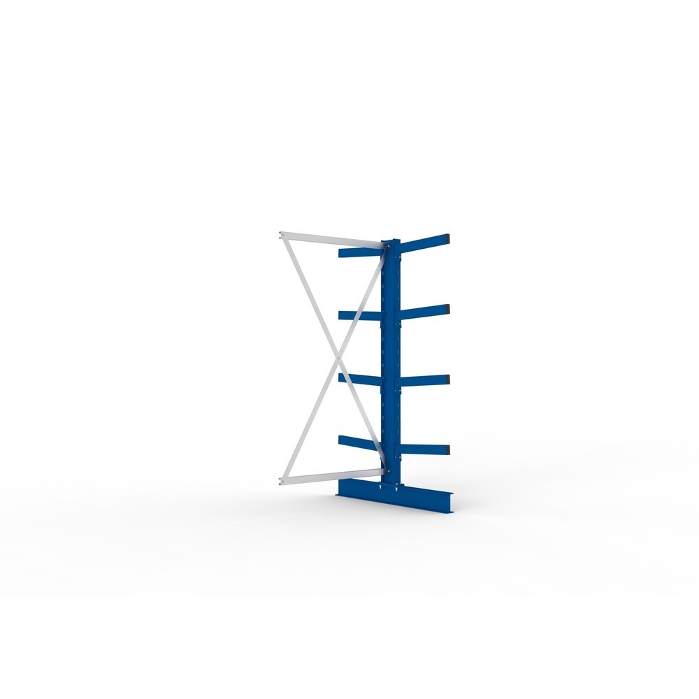 Imagen del producto: Estantería cantilever META, módulo adicional, bilateral, c.c.430 kg, altura 2.000 mm