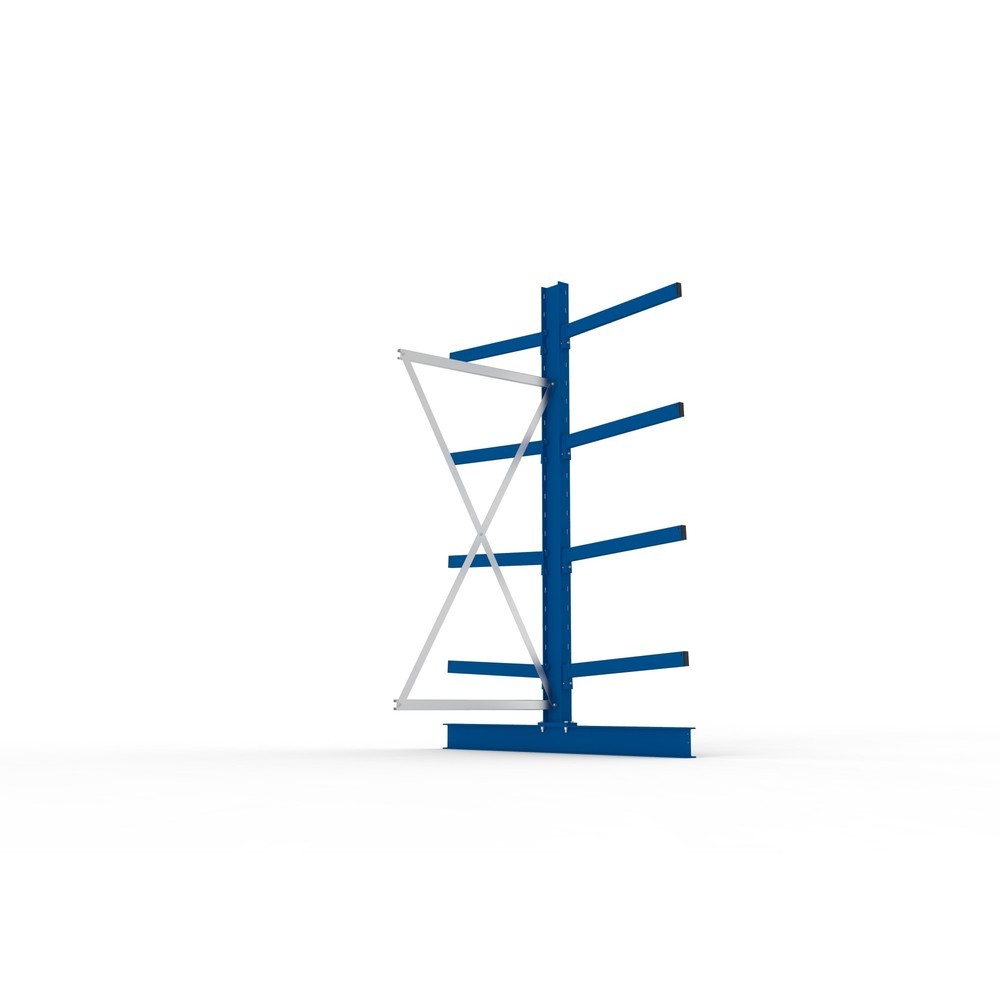 Número de imagen del producto 3: Estantería cantilever META, módulo adicional, bilateral, c.c. 250 kg, altura 2.500 mm, carga por módulo 3.000 kg