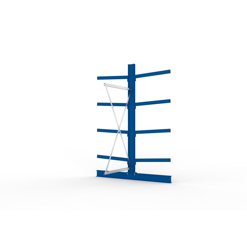 Número de imagen del producto 4: Estantería cantilever META, módulo adicional, bilateral, c.c. 250 kg, altura 2.500 mm, carga por módulo 3.000 kg