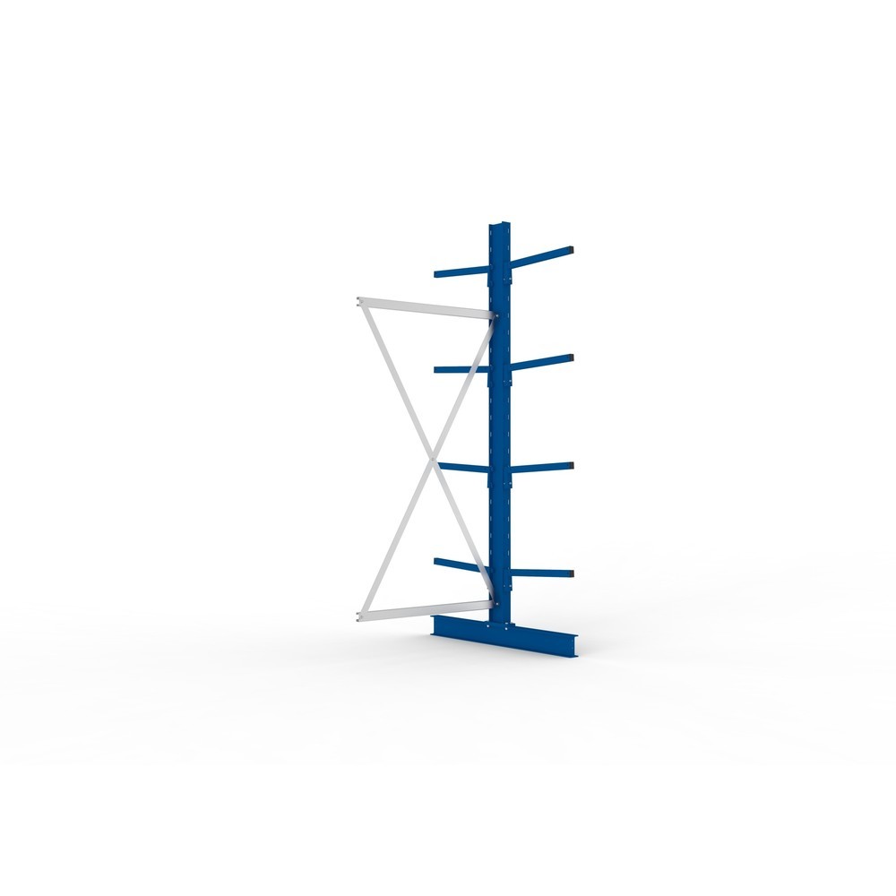 Imagen del producto: Estantería cantilever META, módulo adicional, bilateral, c.c. 175 kg, altura 2.500 mm