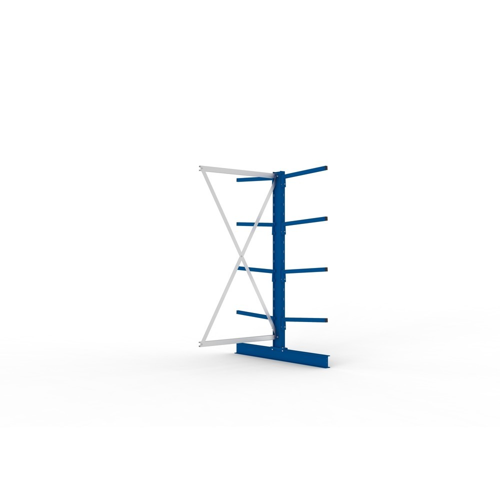 Imagen del producto: Estantería cantilever META, módulo adicional, bilateral, c.c. 140 kg, altura 2.000 mm