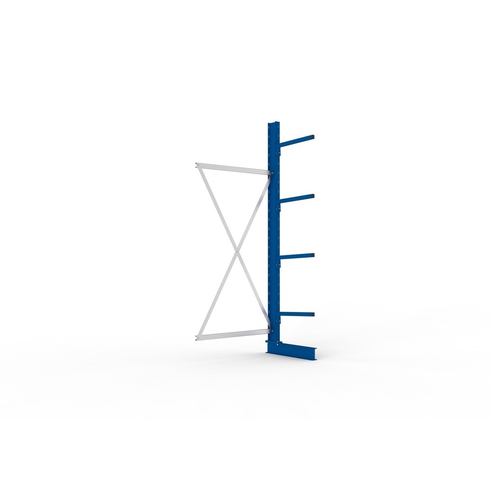Imagen del producto: Estantería cantilever META, módulo adicional, unilateral, c.c. 175 kg, altura 2.500 mm