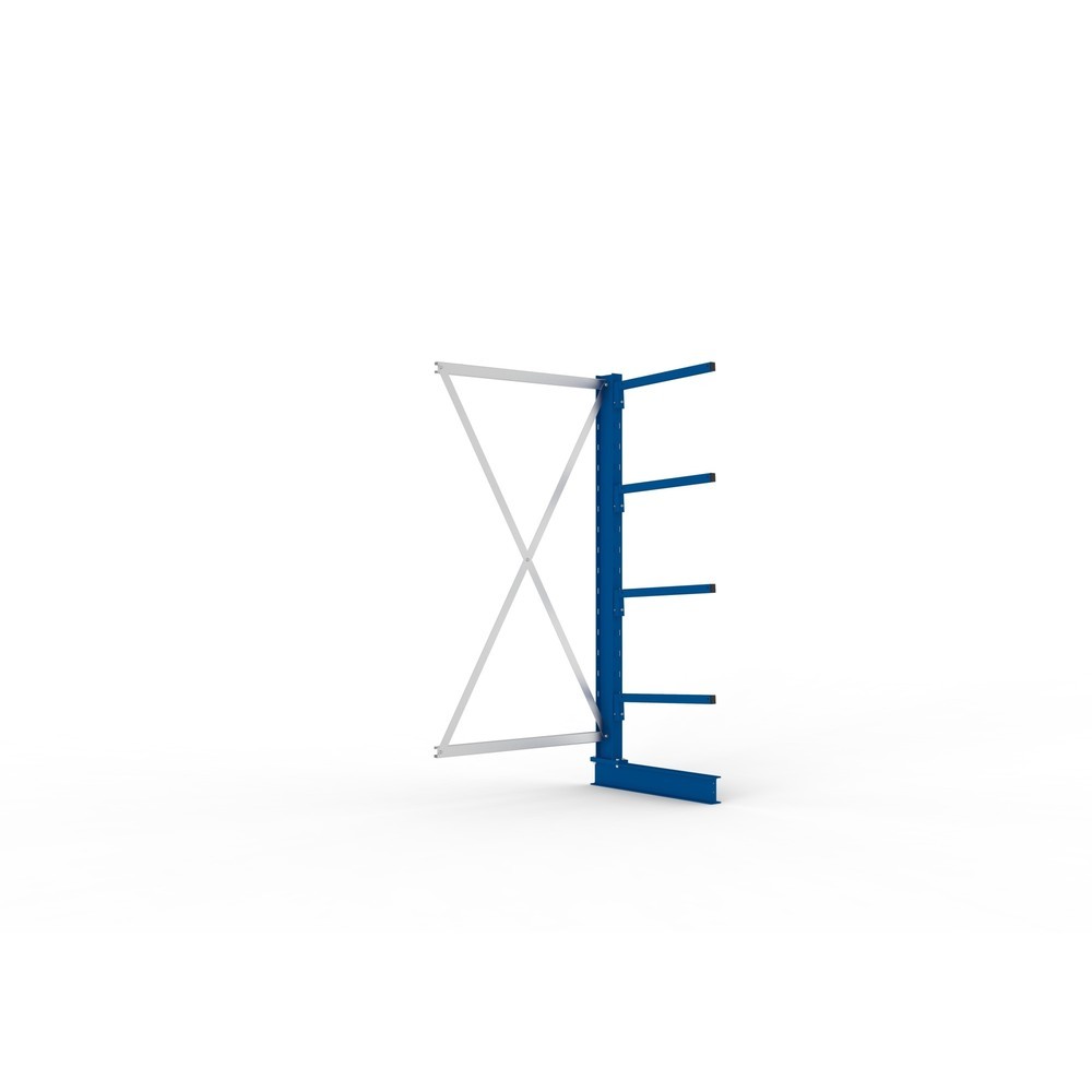 Imagen del producto: Estantería cantilever META, módulo adicional, unilateral, c.c. 140 kg, altura 2.000 mm