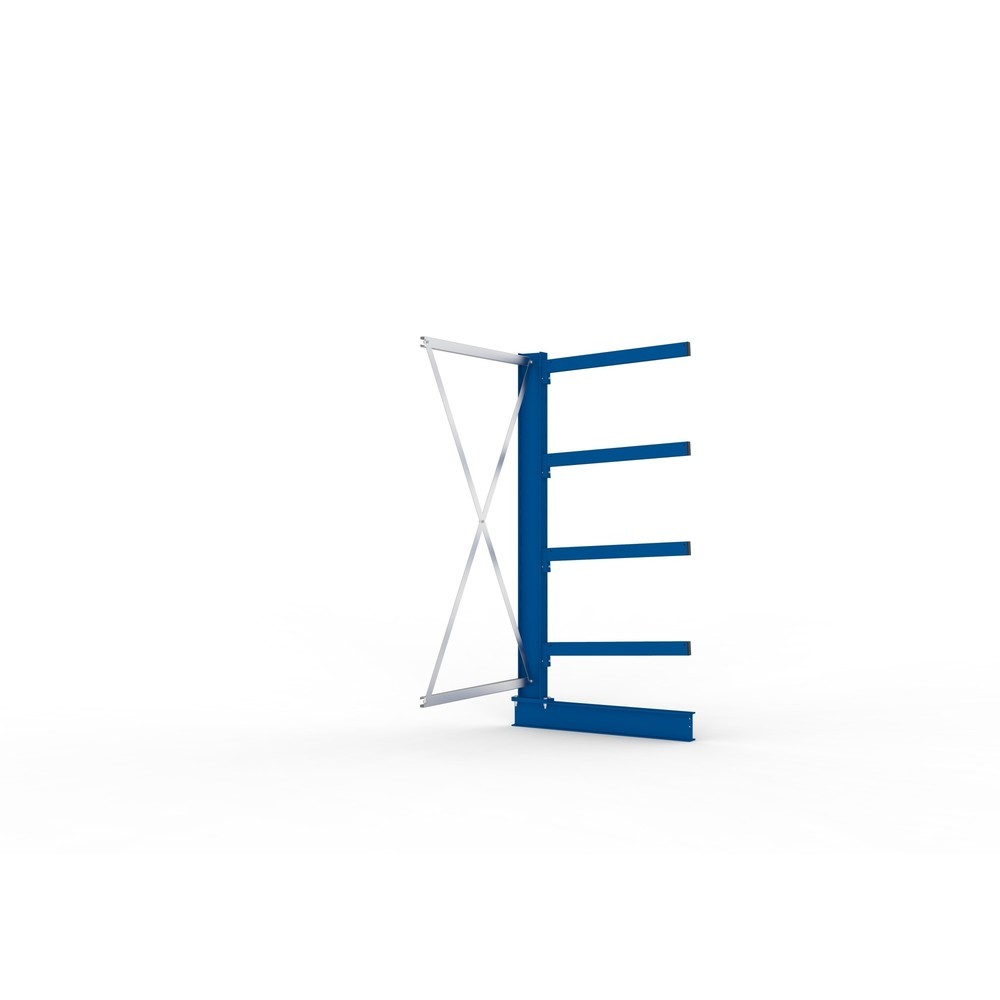 Número de imagen del producto 4: Estantería cantilever META, módulo adicional, unilateral, c.c. 250 kg, altura 2.000 mm, carga por módulo 1.650 kg