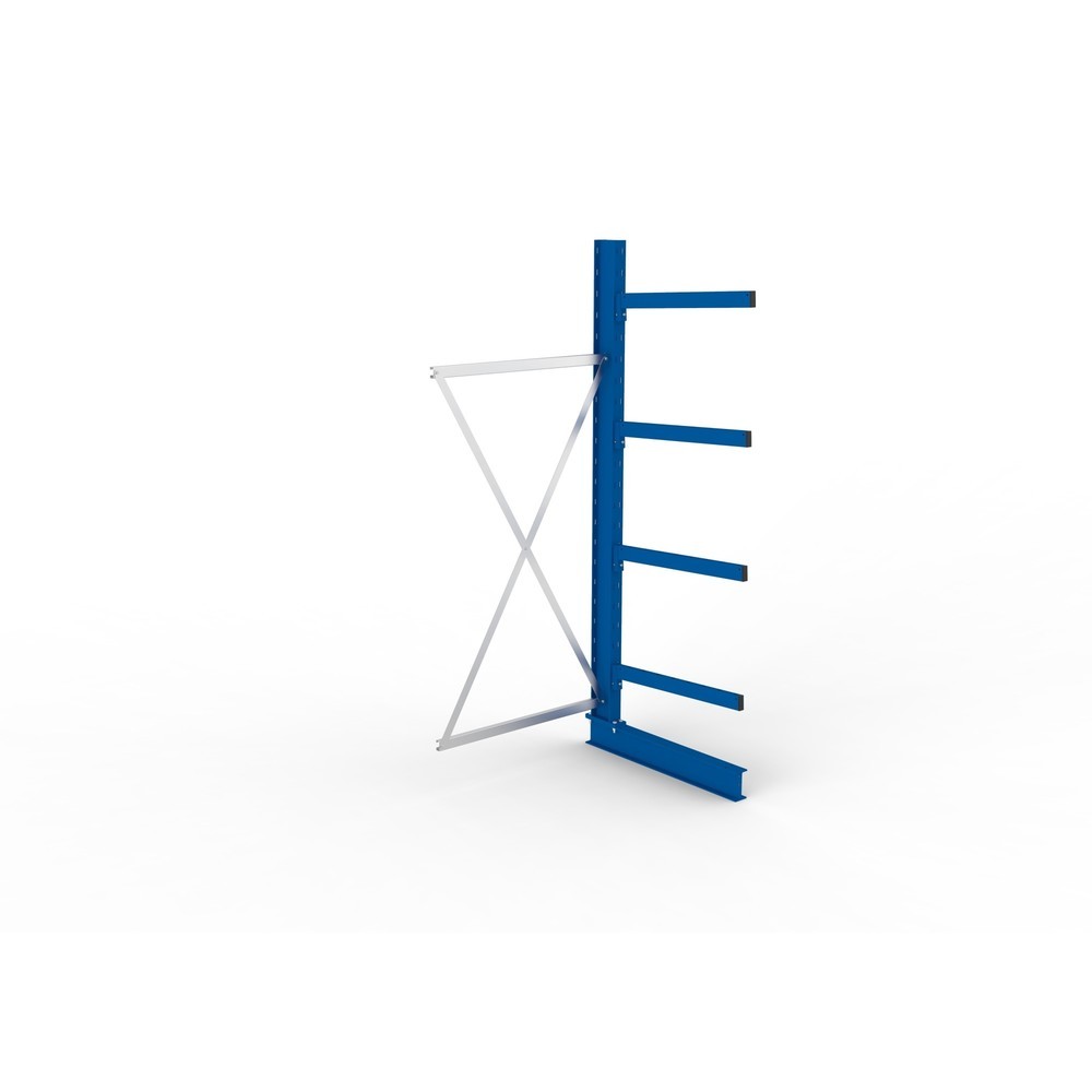Número de imagen del producto 2: Estantería cantilever META, módulo adicional, unilateral, c.c. 250 kg, altura 2.500 mm, carga por módulo 1.500 kg
