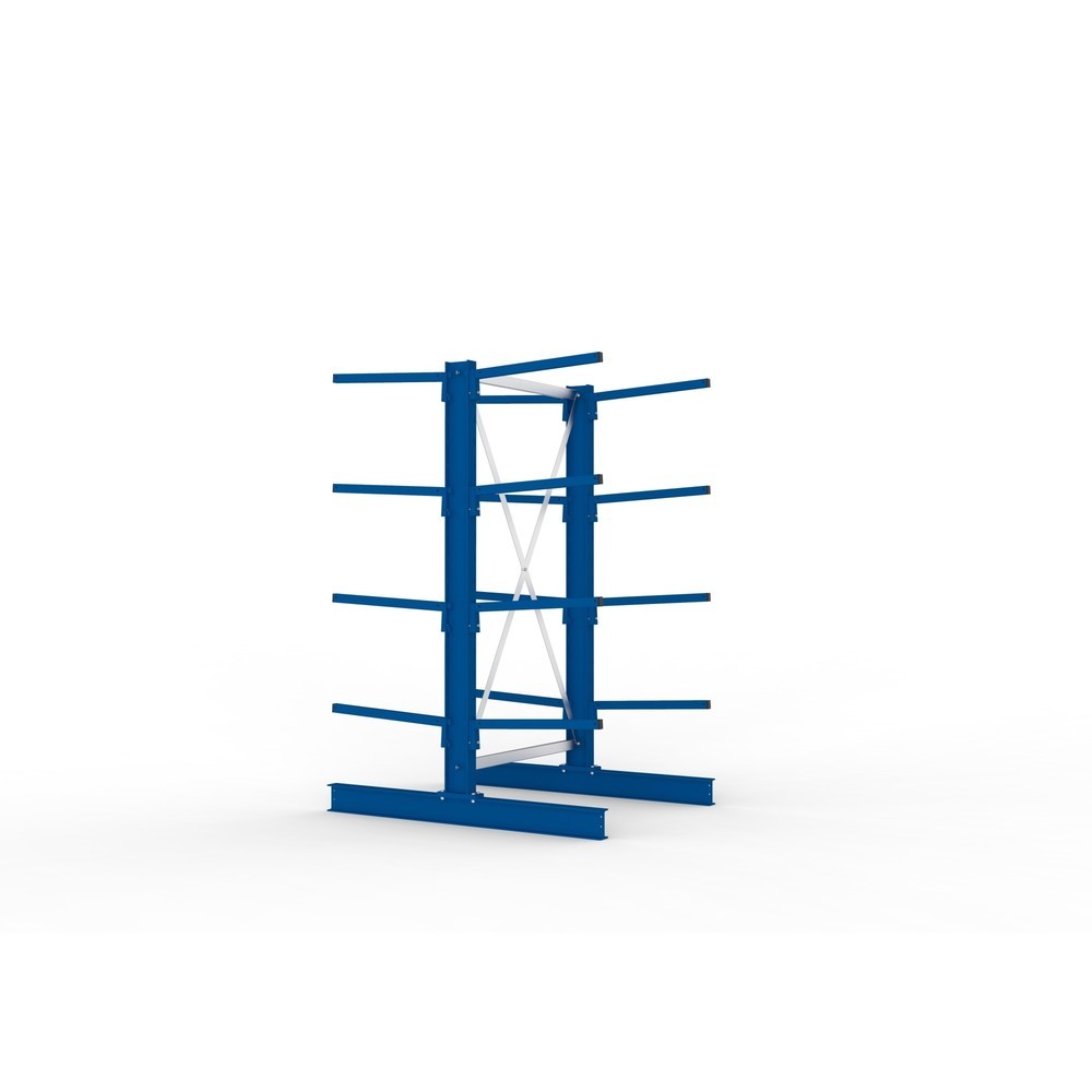 Número de imagen del producto 2: Estantería cantilever META, módulo inicial, bilateral, c.c. 140 kg, altura 2.000 mm