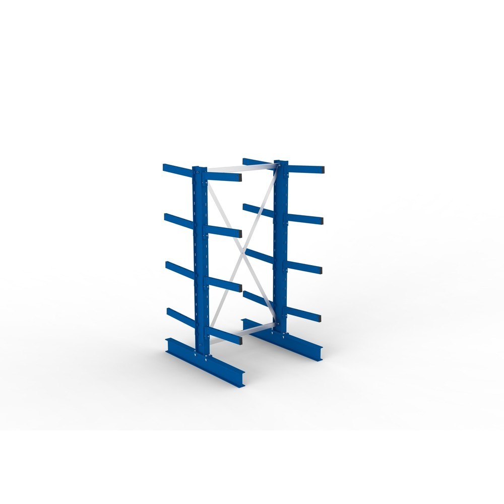 Número de imagen del producto 2: Estantería cantilever META, módulo inicial, bilateral, c.c. 430 kg, altura 2.000 mm, carga por módulo 4.680 kg