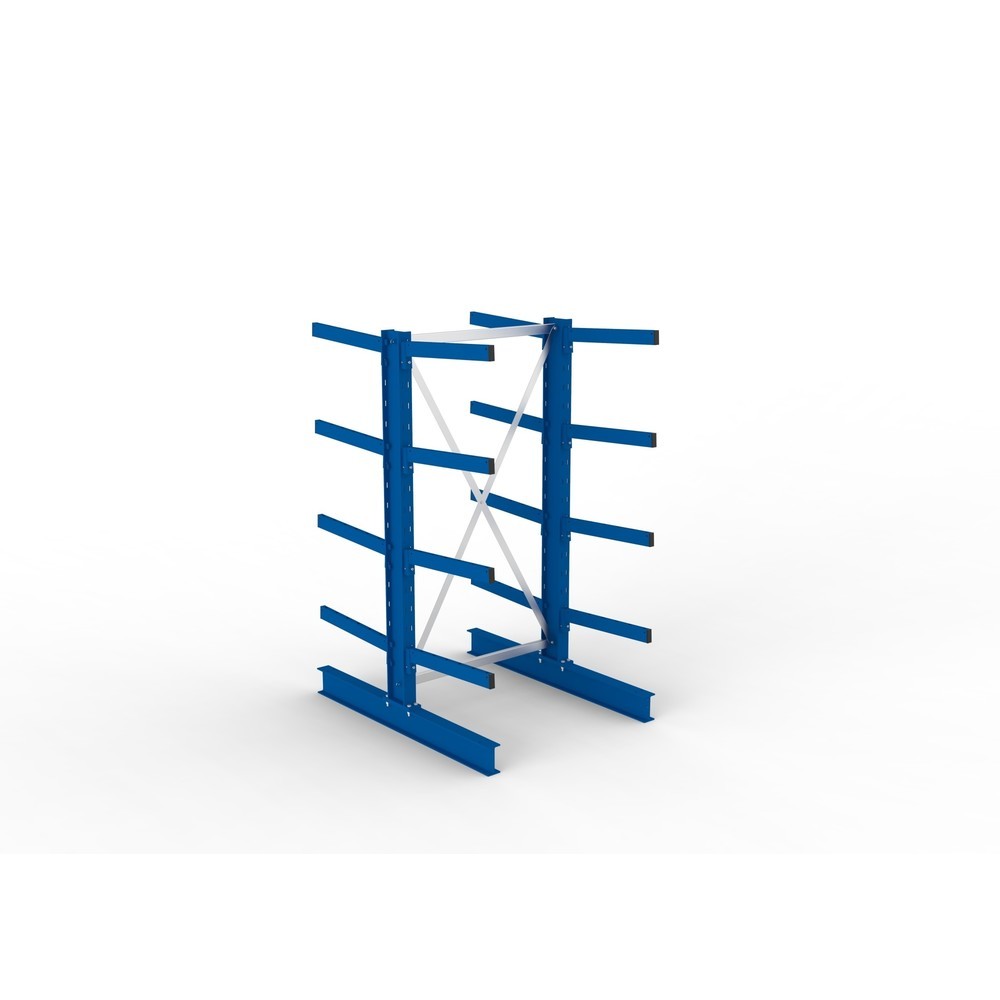 Número de imagen del producto 2: Estantería cantilever META, módulo inicial, bilateral, c.c. 355 kg, altura 2.000 mm, carga por módulo 4.000 kg