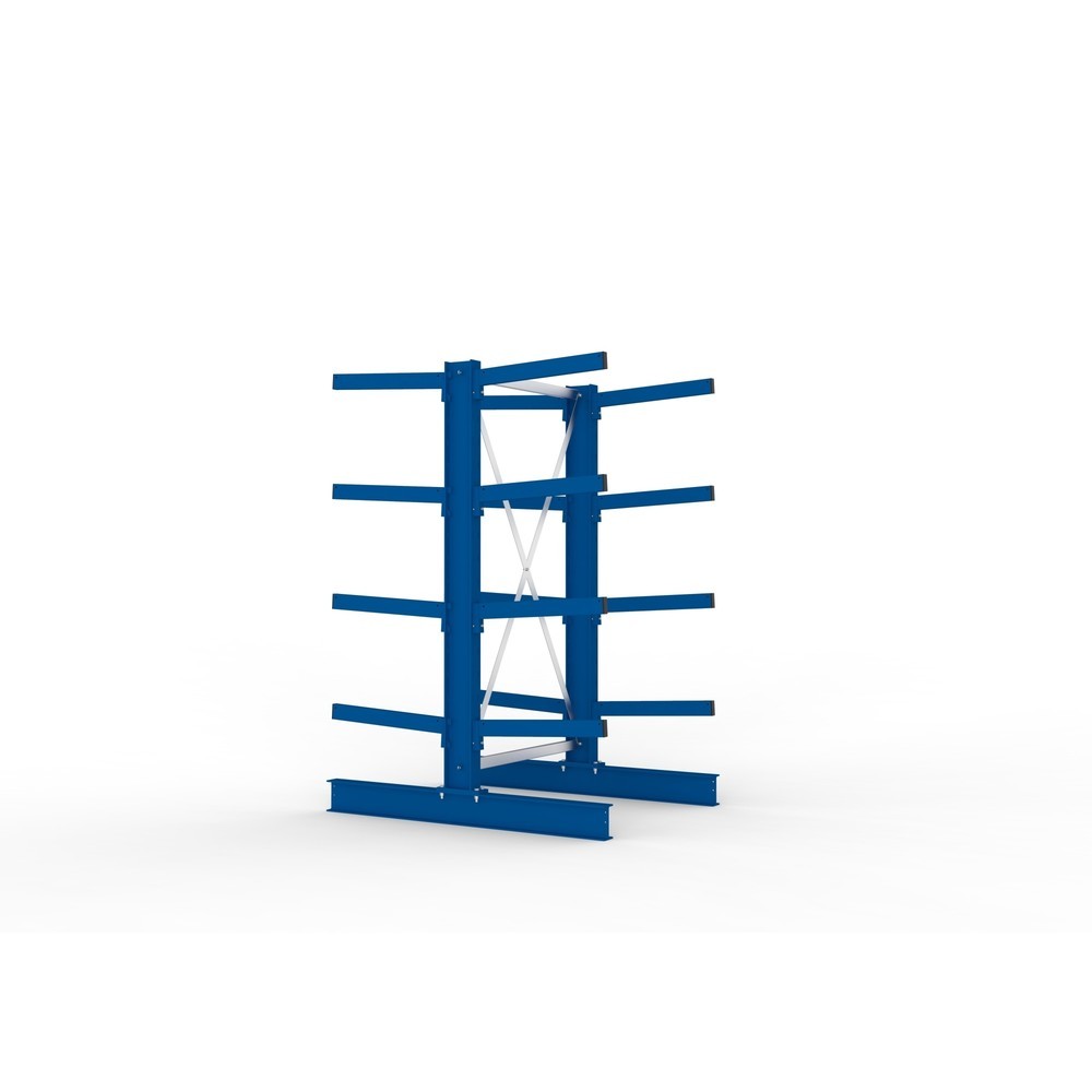 Número de imagen del producto 4: Estantería cantilever META, módulo inicial, bilateral, c.c. 355 kg, altura 2.000 mm, carga por módulo 4.000 kg