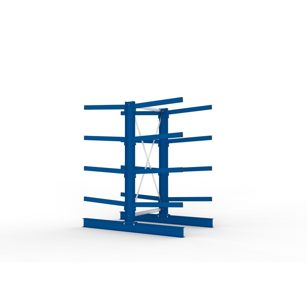 Número de imagen del producto 4: Estantería cantilever META, módulo inicial, bilateral, c.c. 250 kg, altura 2.000 mm, carga por módulo 3.300 kg