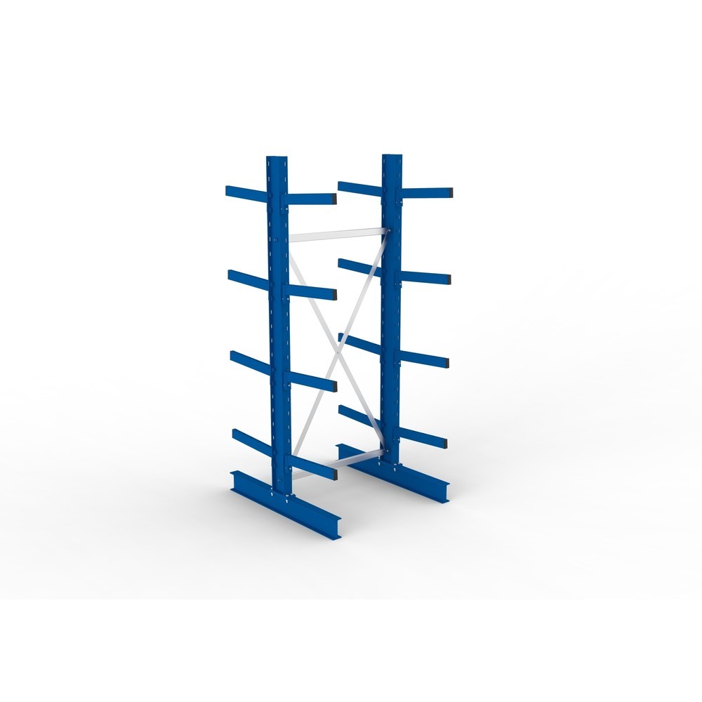 Número de imagen del producto 2: Estantería cantilever META, módulo inicial, bilateral, c.c. 430 kg, altura 2.500 mm, carga por módulo 4.400 kg