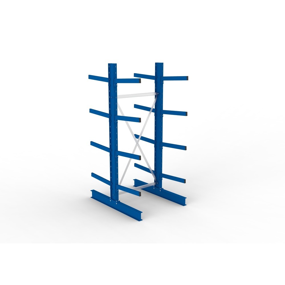 Número de imagen del producto 2: Estantería cantilever META, módulo inicial, bilateral, c.c. 355 kg, altura 2.500 mm, carga por módulo 3.800 kg