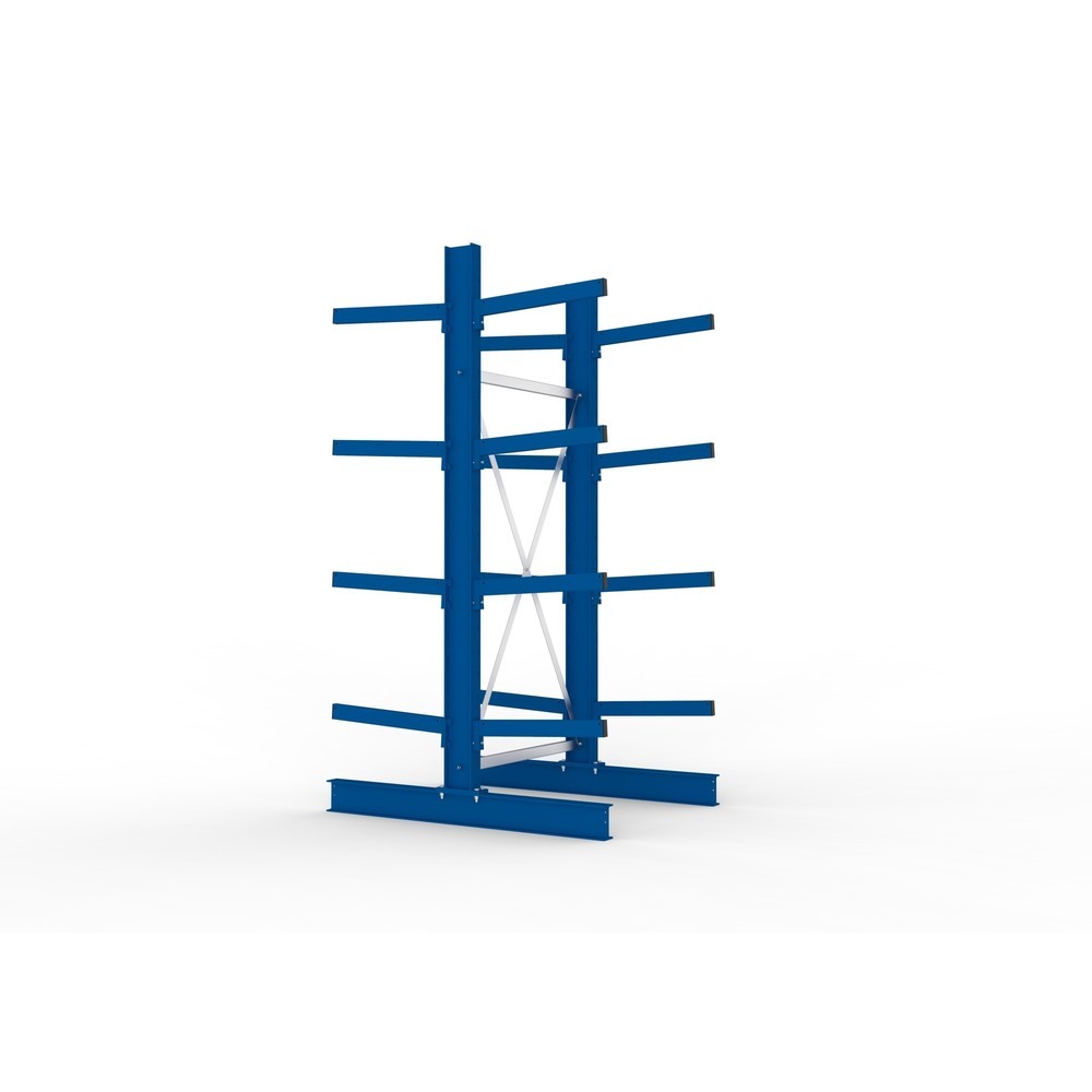 Número de imagen del producto 4: Estantería cantilever META, módulo inicial, bilateral, c.c. 355 kg, altura 2.500 mm, carga por módulo 3.800 kg