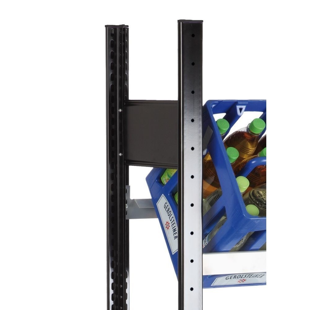 Número de imagen del producto 2: Estantería de cajas de bebidas SCHULTE, Al x An: 1.800 x 400 mm