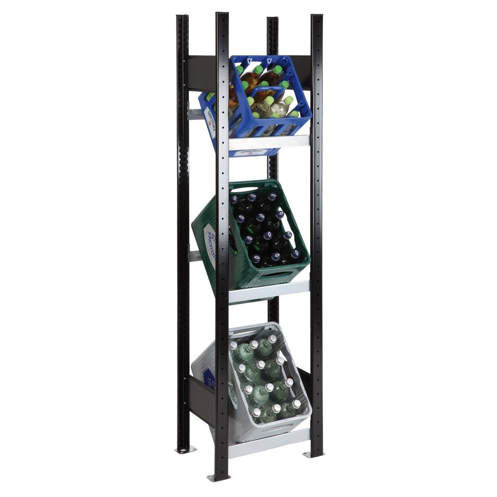 Número de imagen del producto 3: Estantería de cajas de bebidas SCHULTE, Al x An: 1.800 x 400 mm